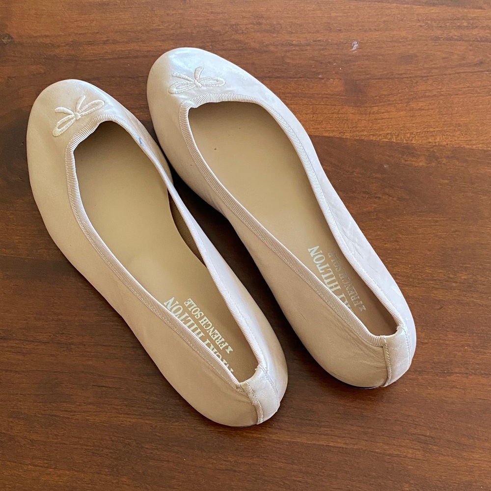 Nicky Hilton French Sole Blush Ballet Flats